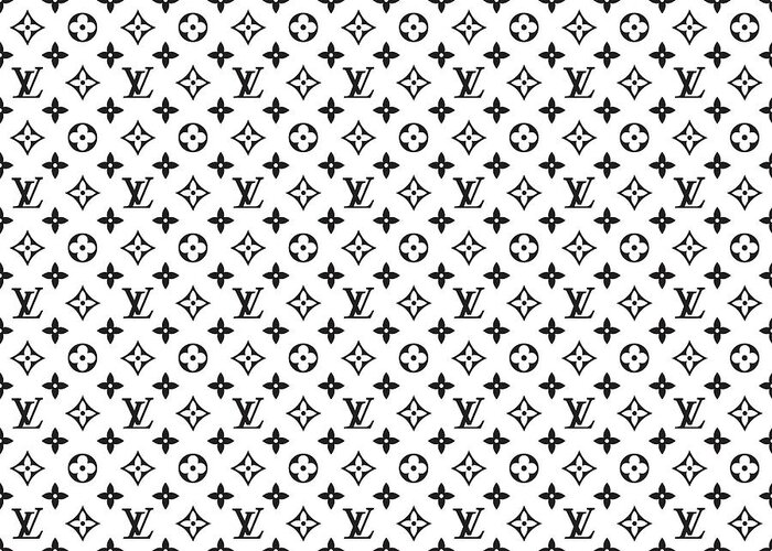 Louis Vuitton Pattern - Lv Pattern 02 - Fashion And Lifestyle Greeting Card for Sale by TUSCAN ...