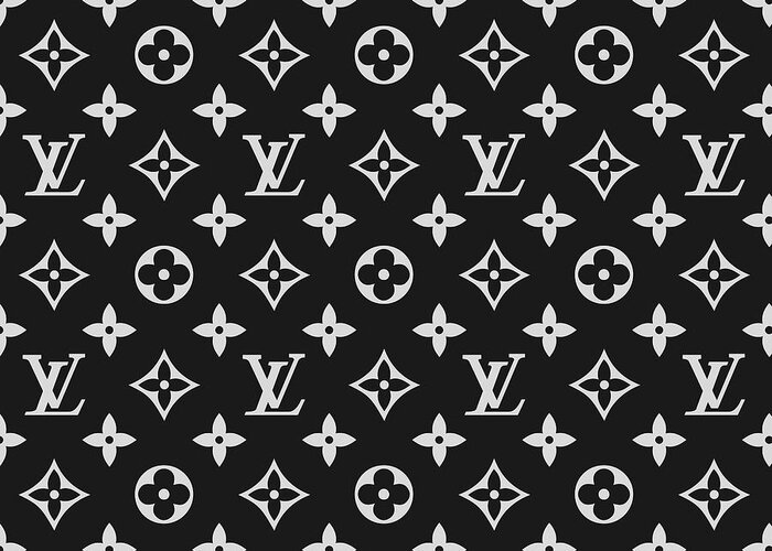 Louis Vuitton Pattern - LV Pattern 06 - Fashion and Lifestyle Greeting Card for Sale by TUSCAN ...