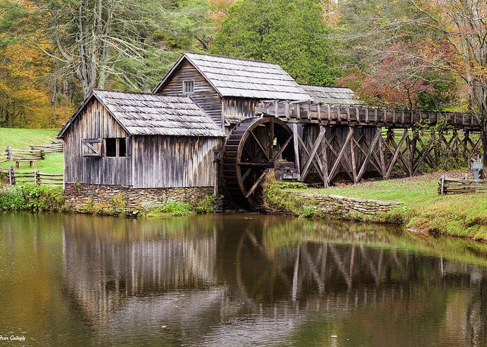 Mabry Mill Greeting Card featuring the photograph Mabry Mill by Fran Gallogly