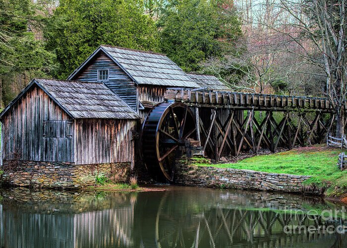 Mabry Mill Greeting Card featuring the photograph Mabry Mill by Robert Loe
