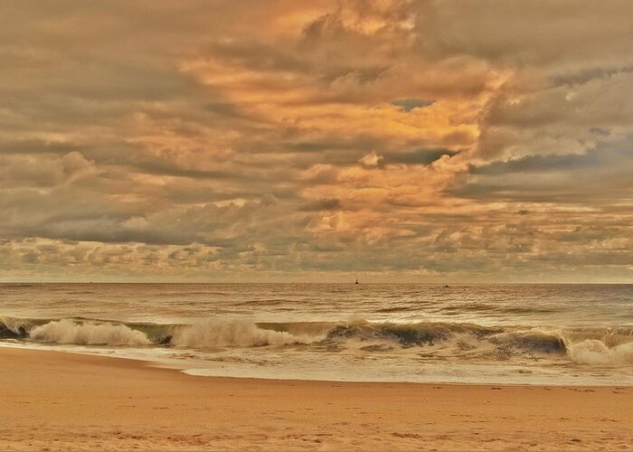 Jersey Shore Greeting Card featuring the photograph Magic In The Air - Jersey Shore by Angie Tirado