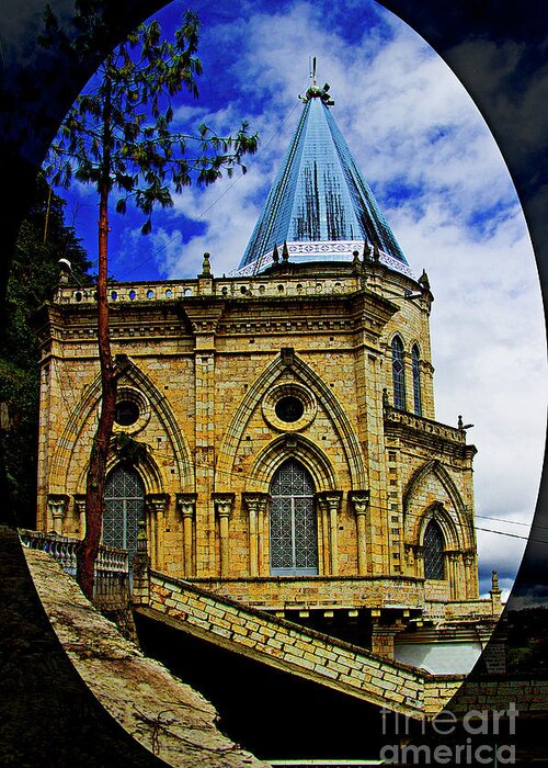 Church Greeting Card featuring the photograph Magnificent Church Of Biblian by Al Bourassa