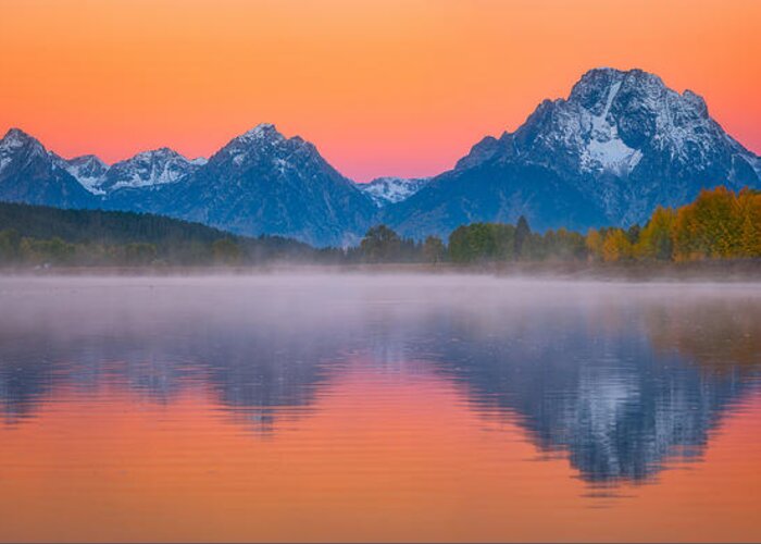 Sunrise Greeting Card featuring the photograph Majestic Morning Views by Darren White