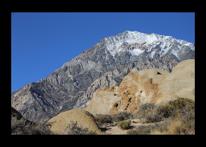 Rugged Greeting Card featuring the photograph Majestic Mount Tom by Tammy Pool