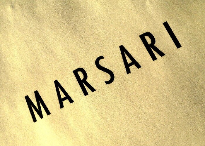 Gold Greeting Card featuring the photograph Marsari Gold by Marsari