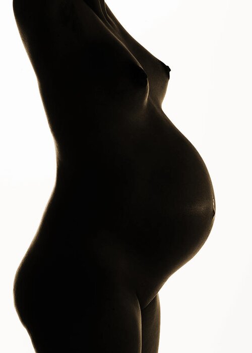 Maternity Greeting Card featuring the photograph Maternity 64 by Michael Fryd