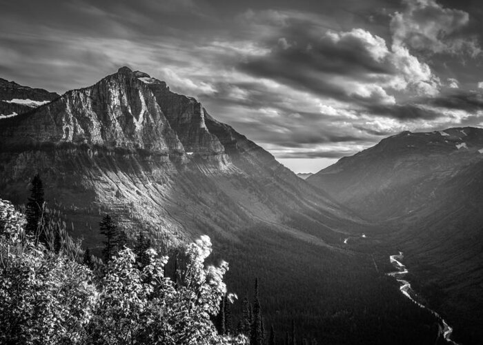 Glacier National Park Greeting Card featuring the photograph McDonald Valley by Adam Mateo Fierro