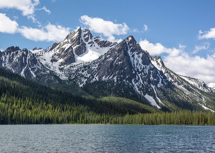 Idaho Greeting Card featuring the photograph McGown Peak by Aaron Spong