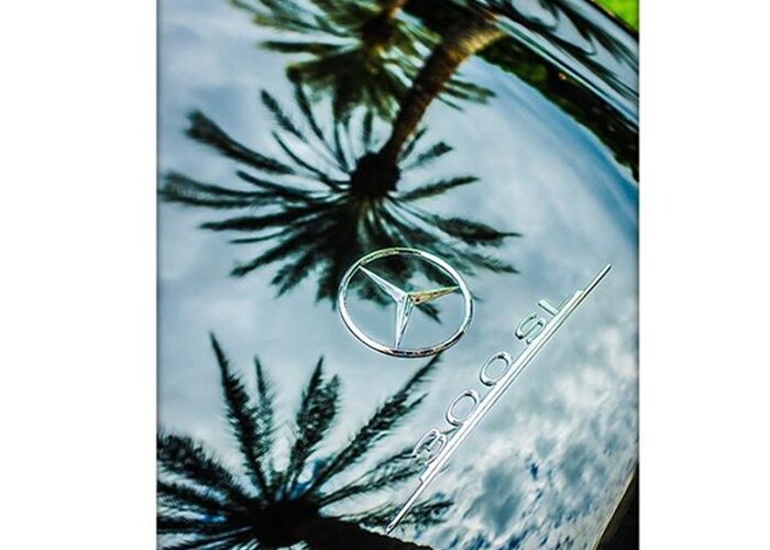 Mercedes Greeting Card featuring the photograph Mercedes-benz 300sl. #carphotographer by Jill Reger