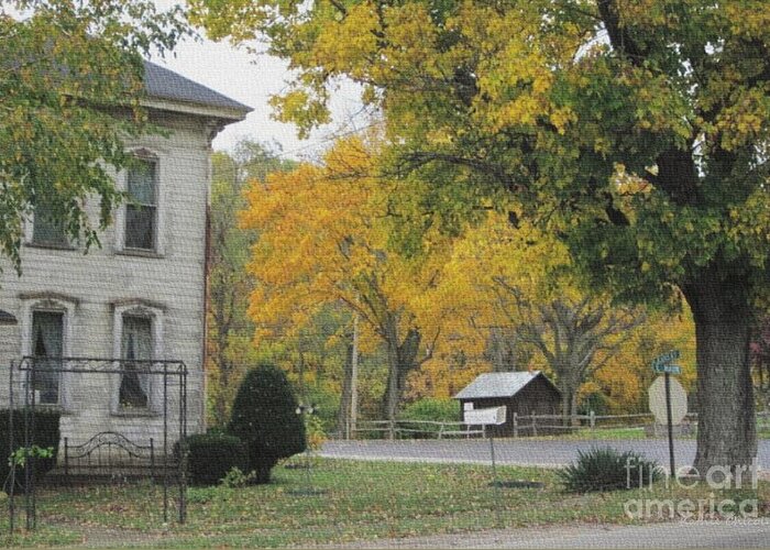Photggraphy Greeting Card featuring the photograph Mifflin, Ohio by Kathie Chicoine