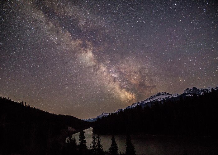 Photosbymch Greeting Card featuring the photograph Milky way from Morant's Curve by M C Hood