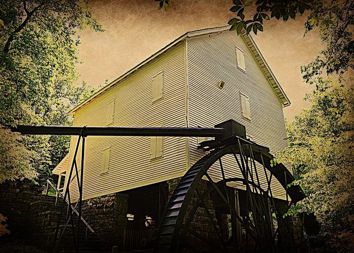  Greeting Card featuring the photograph Mill Springs GristMill, Monticello, KentuckY by Stacie Siemsen