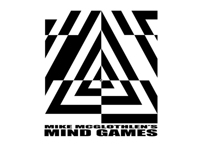 T-shirt Greeting Card featuring the digital art Mind Games 21SE by Mike McGlothlen