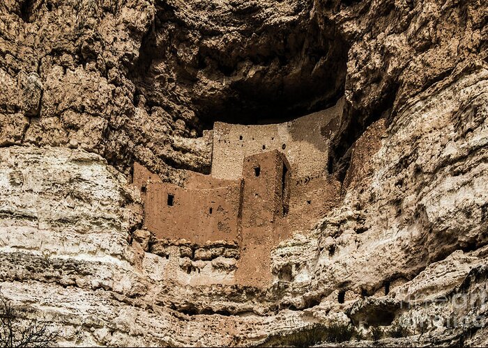 America Greeting Card featuring the photograph Montezuma Castle National Monument, Camp Verde, AZ by Thomas Marchessault