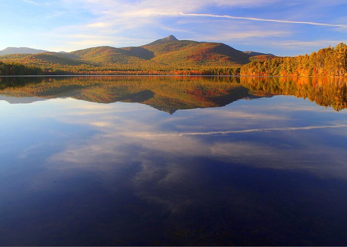 Mt. Chocorua In Blue Greeting Card featuring the photograph Mt. Chocorua in Blue by Suzanne DeGeorge