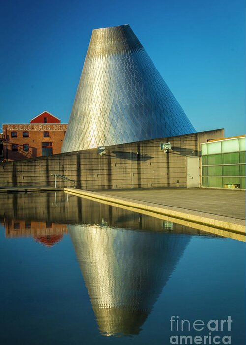 Architectural Building Greeting Card featuring the photograph Museum Of Glass Tower by Sal Ahmed