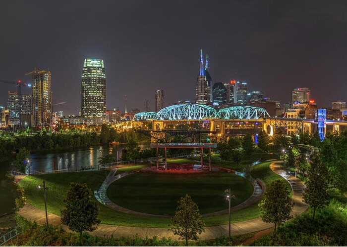Nashville Greeting Card featuring the photograph Nashville by Bryan Xavier