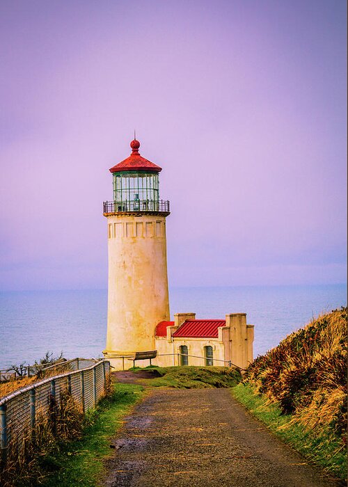 North Head Greeting Card featuring the photograph North Head Lighthouse by Bryan Carter