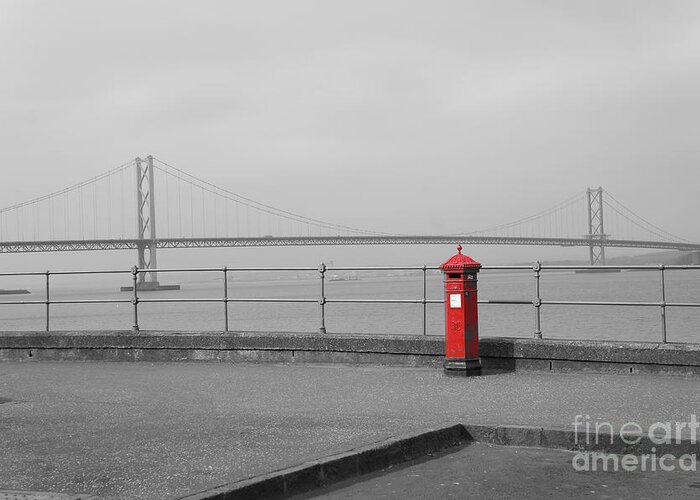 South Queensferry Embankment Greeting Card featuring the photograph Nostalgia IV by Elena Perelman