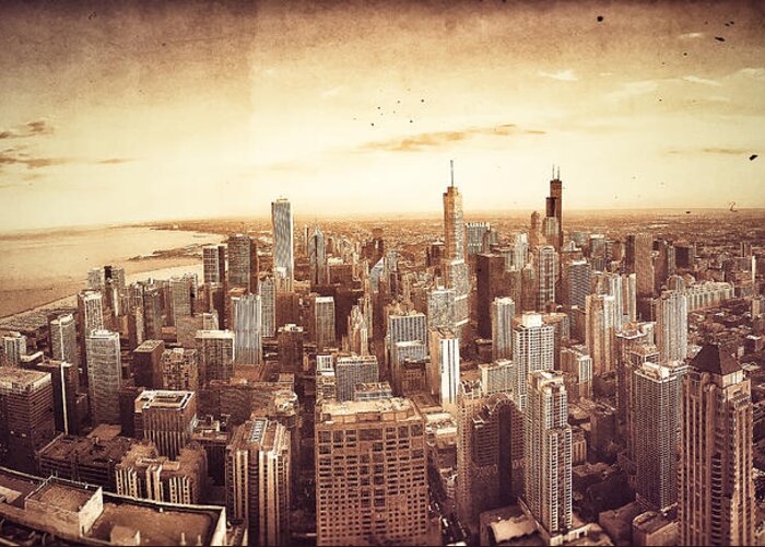 Chicago Greeting Card featuring the photograph Nostalgic by Jason Wolters