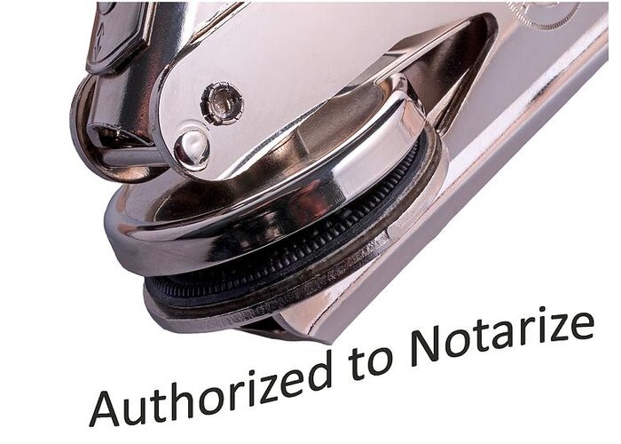 Notary Greeting Card featuring the photograph Notary Public Slogan by Phil Cardamone