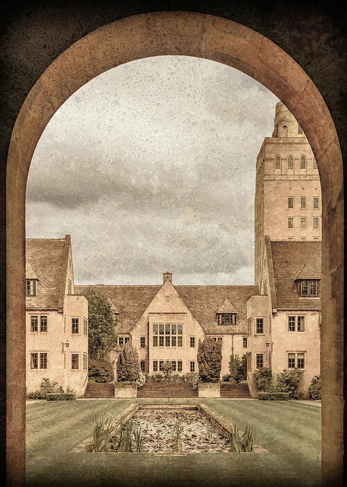England Greeting Card featuring the photograph Oxford, England - Nuffield College by Mark Forte