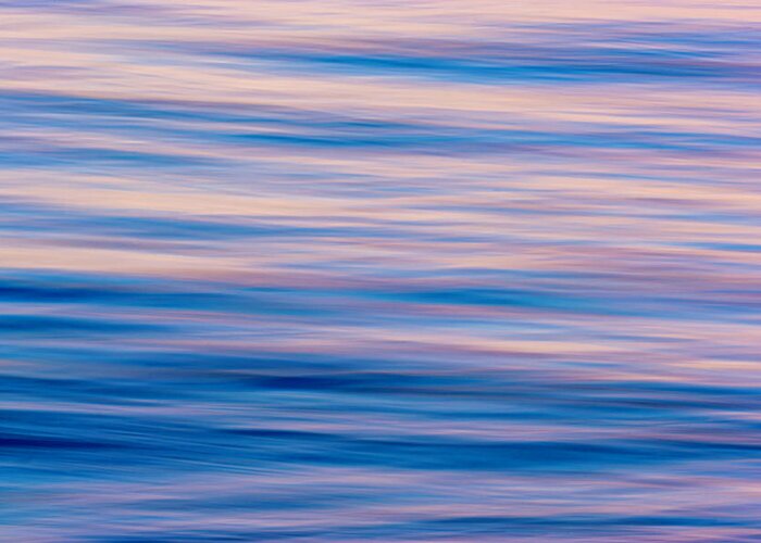 Ocean Greeting Card featuring the photograph Ocean Abstract by Christopher Johnson