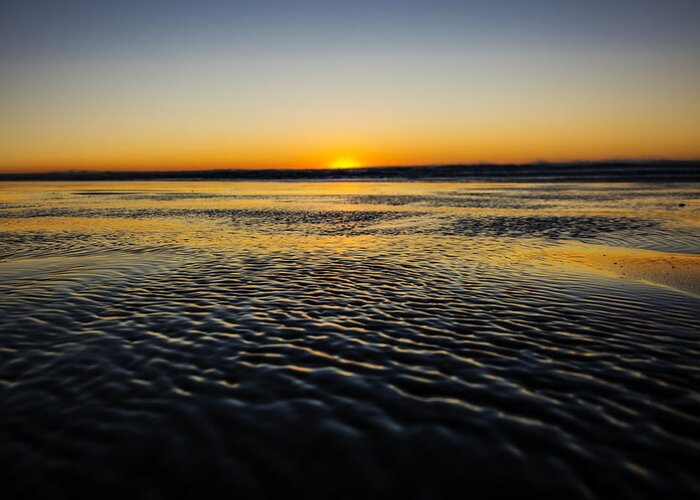 Day Greeting Card featuring the photograph Ocean Shores Sunset by Pelo Blanco Photo