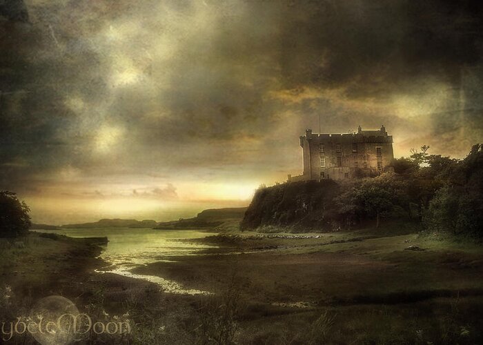  Greeting Card featuring the photograph Oh Fine Scottish Weather by Cybele Moon
