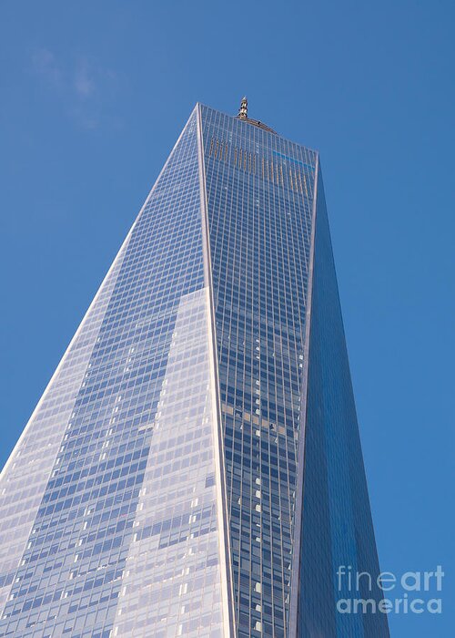 Clarence Holmes Greeting Card featuring the photograph One World Trade Center III by Clarence Holmes