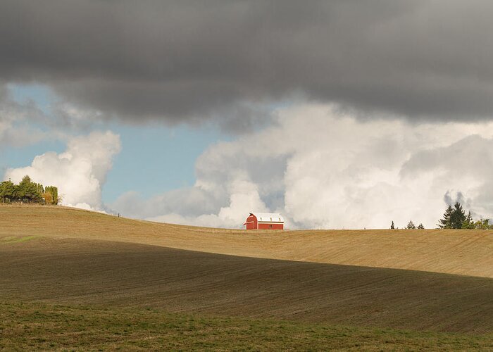 Agriculture Greeting Card featuring the photograph Oregon Farming by Scott Slone