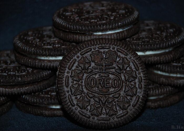 Oreo Greeting Card featuring the photograph Oreo Cookies by Rob Hans