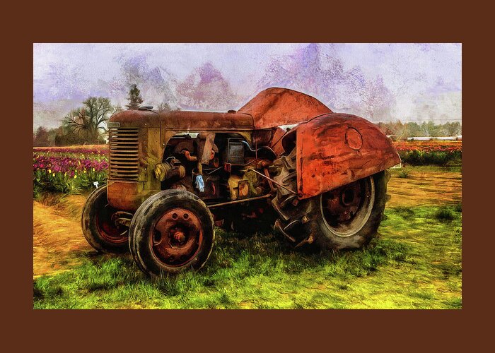 Hdr Greeting Card featuring the photograph Put Out To Pasture by Thom Zehrfeld
