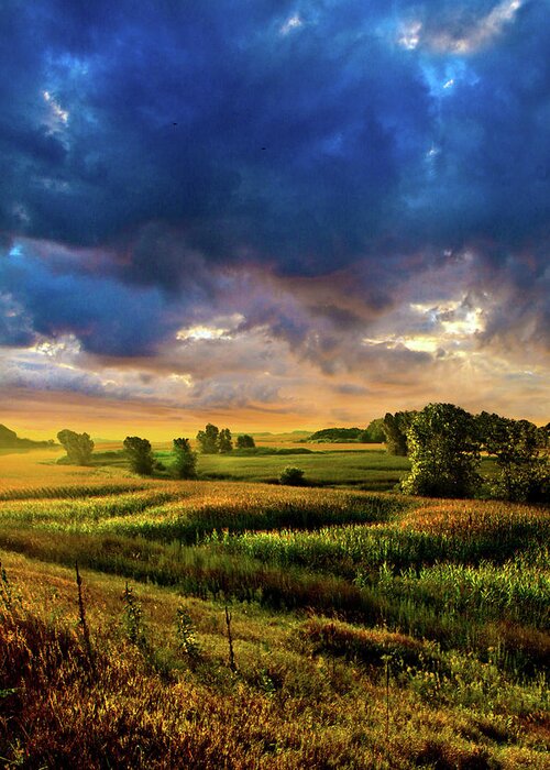 Horizons Greeting Card featuring the photograph Overlooked by Phil Koch
