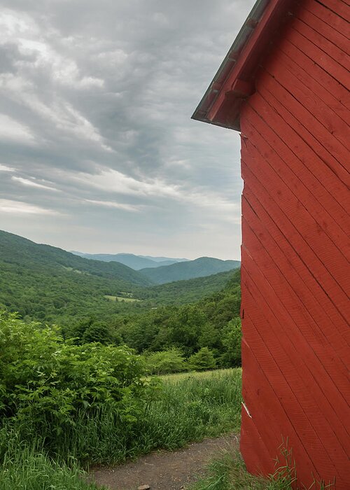 Adventure Greeting Card featuring the photograph Overmountain Shelter by Kelly VanDellen