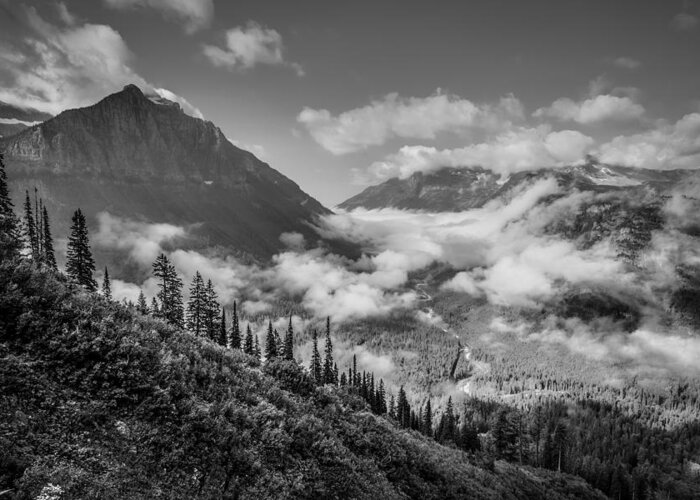 Glacier National Park Greeting Card featuring the photograph Pause to Wonder by Adam Mateo Fierro