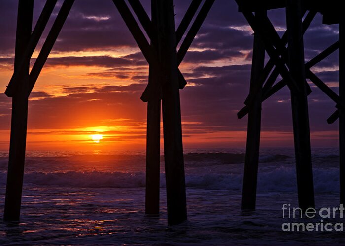 Sunrise Greeting Card featuring the photograph Peace by DJA Images