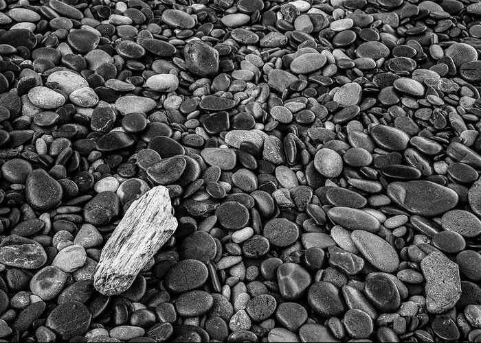 Ruby Beach Greeting Card featuring the photograph Pebbles and Rocks by Jon Glaser