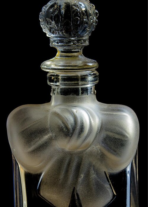 Bottle Greeting Card featuring the photograph Perfume Bottle by Mike Eingle