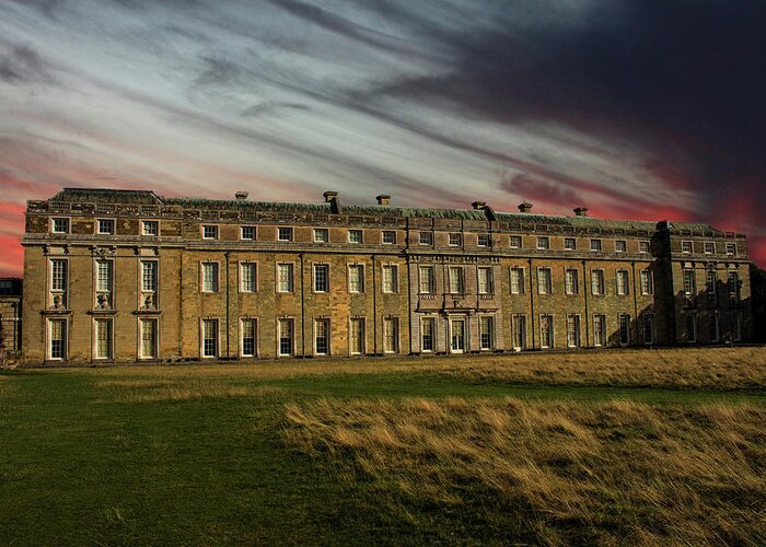 Petworth Greeting Card featuring the photograph Petworth House by Martin Newman