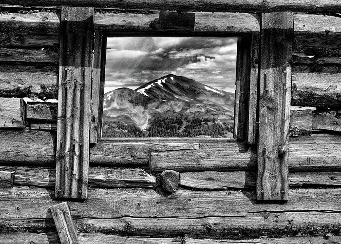 Colorado Greeting Card featuring the photograph Picture Window #3 by Eric Glaser