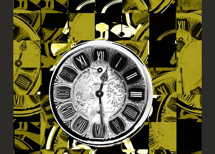 Time Greeting Card featuring the photograph Pieces of Time by Karen Lewis