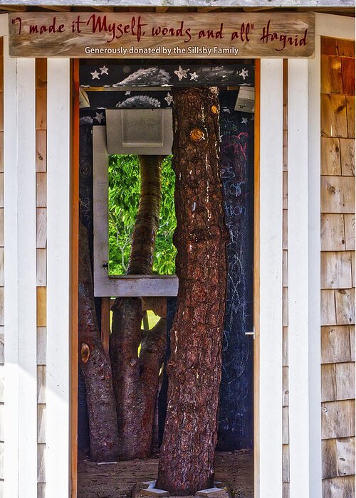 Fort Foster Greeting Card featuring the photograph Playhouse - Fort Foster - Kittery - Maine by Steven Ralser