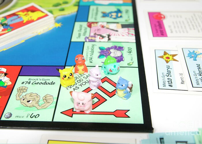 Tomy Pokemon Monopoly Pokemon All English Board Game Board Card