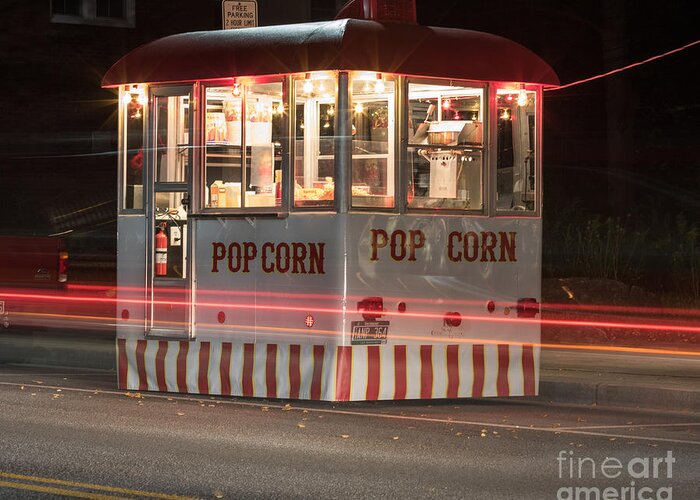 Art Greeting Card featuring the photograph Popcorn by Phil Spitze