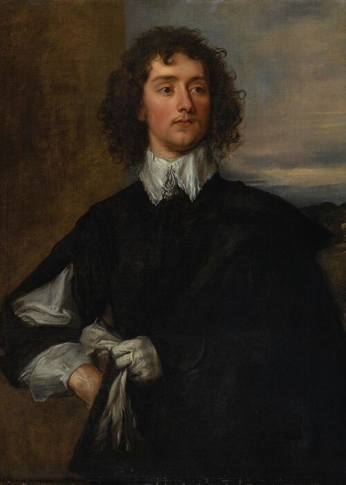 Attributed To Thomas Gainsborough Greeting Card featuring the painting Portrait Of Thomas Hanmer by MotionAge Designs