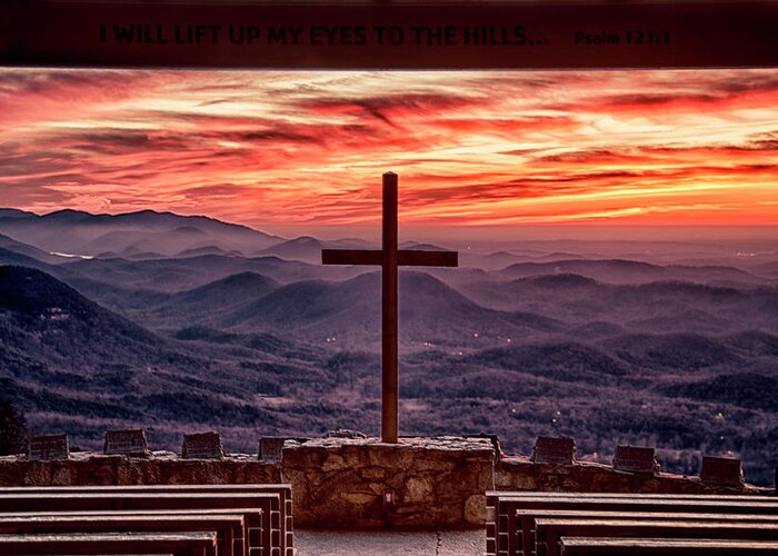 Fred W Symmes Chapel Greeting Card featuring the photograph Pretty Place Sunrise by Kevin Senter