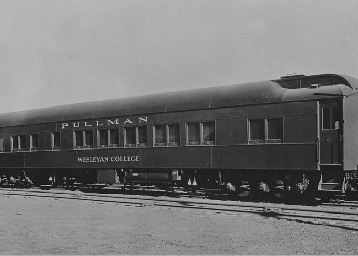Pullman Car Greeting Card featuring the photograph Pullman Car by Chicago and North Western Historical Society