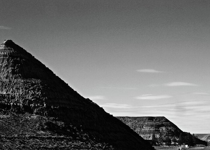  Greeting Card featuring the photograph Pyramids of Drumheller by Brian Sereda