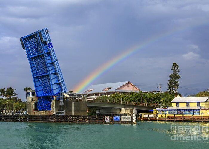 Florida Greeting Card featuring the photograph Rainbow Bridge by Karin Pinkham